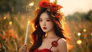 春天花园的生机勃勃