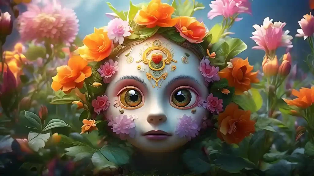夏花绚烂的热烈绽放
