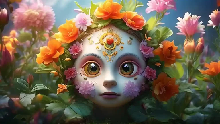 夏花绚烂的热烈绽放
