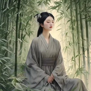 晨曦微露的清新意境