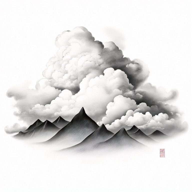 暮色四合处的宁静