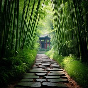 雨后清新的空气感