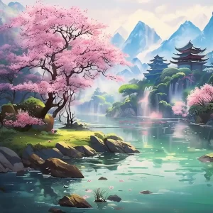 色彩斑斓的艺术定格