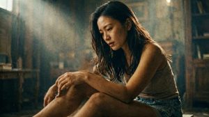 活力四射的短裤少女
