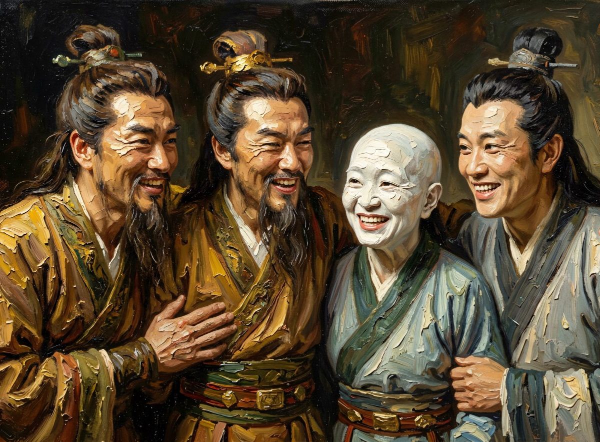 西游师徒与白骨精的温情一刻