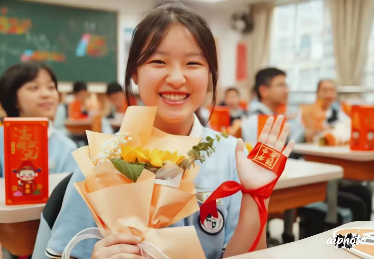 浪漫的婚纱照，新娘穿着优雅婚纱，新郎穿着西装，柔和的金色灯光，美丽的花卉装饰，梦幻氛围，专业摄影，高质量，8K分辨率